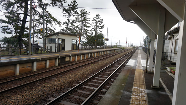 雨晴駅周辺の景観改善